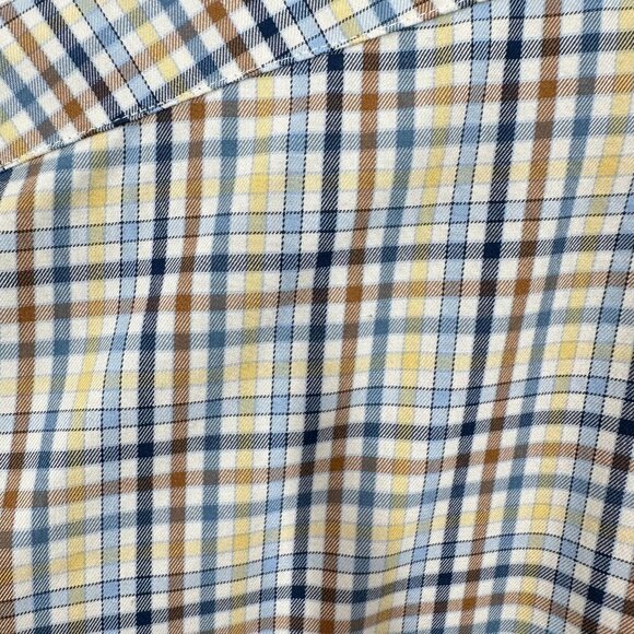 L.L. Bean Men's Size XL Plaid Button Down Dress Shirt Business Casual Outdoorsy - Picture 6 of 8